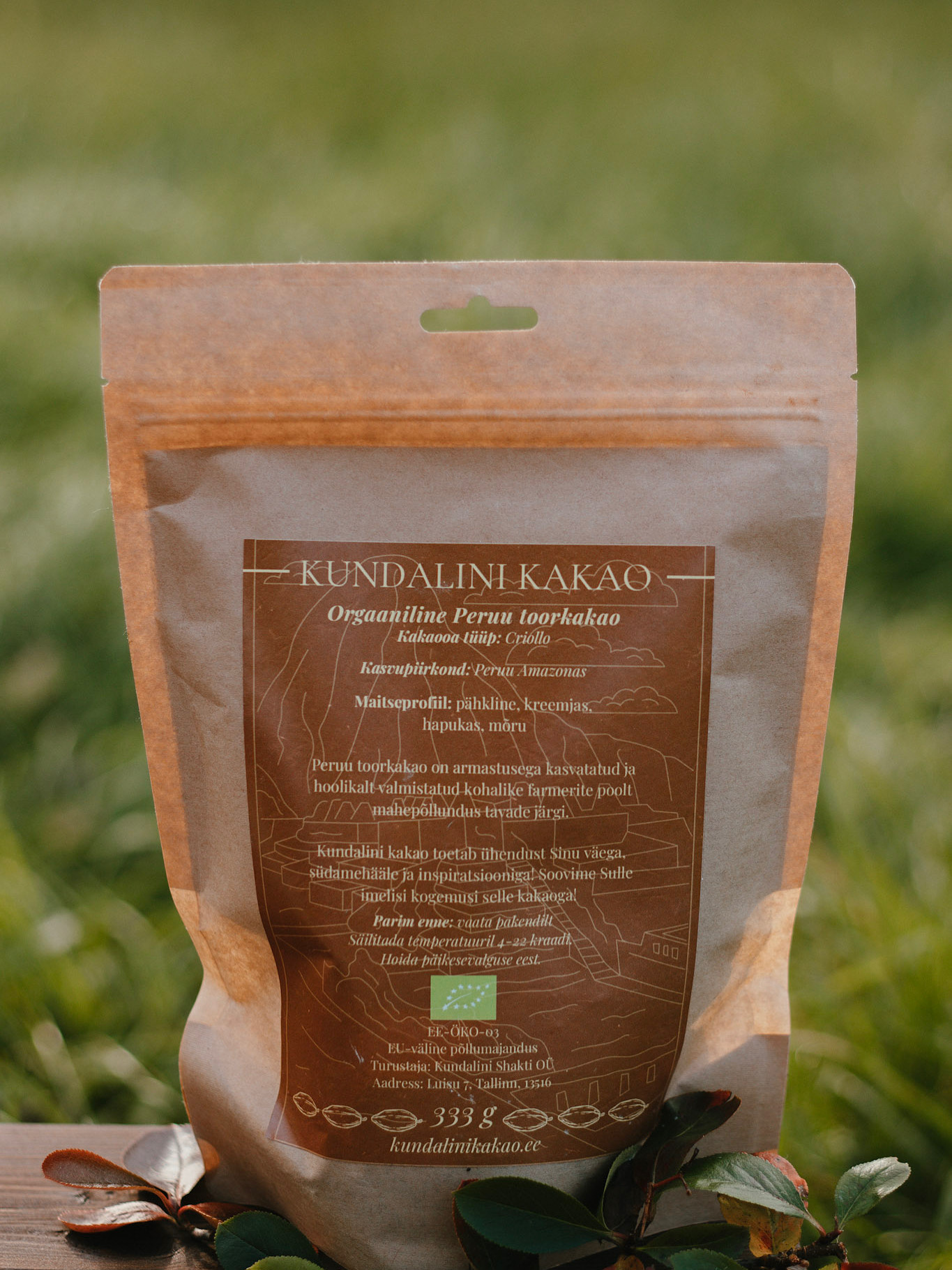 Orgaaniline Peruu toorkakao 333 g - Image 2