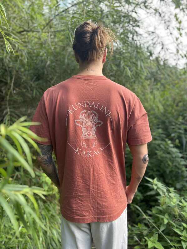 Kundalini Kakao oversize t-särk, 100% orgaaniline puuvill