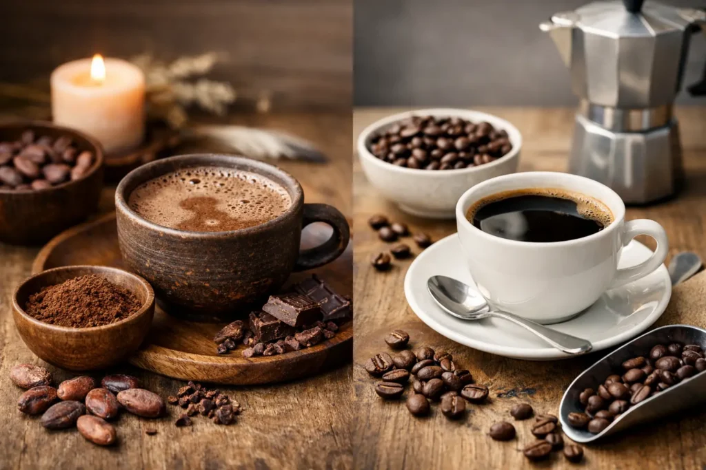 Rituaalne kakao vs kohv - kumb valida?